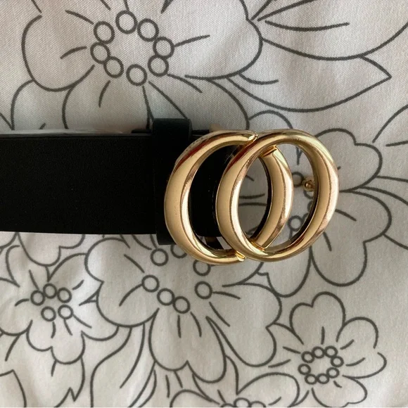 Forever 21 Black Belt | New no Tags | Size M/L 94CM - Picture 4 of 8